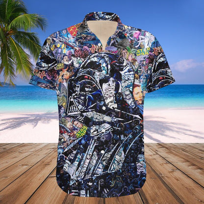 The Dark Side The Force Hawaiian Shirt 0523