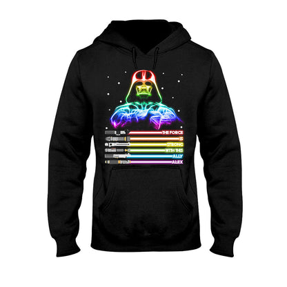 The Force Is Strong - Personalized LGBT Support T-shirt and Hoodie