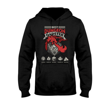 Best Dragon Dadster Ever - Personalized RPG T-shirt and Hoodie