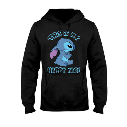 This Is My Happy Face - T-shirt and Hoodie