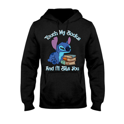 Touch My Books And I'll Bite You -Book T-shirt and Hoodie