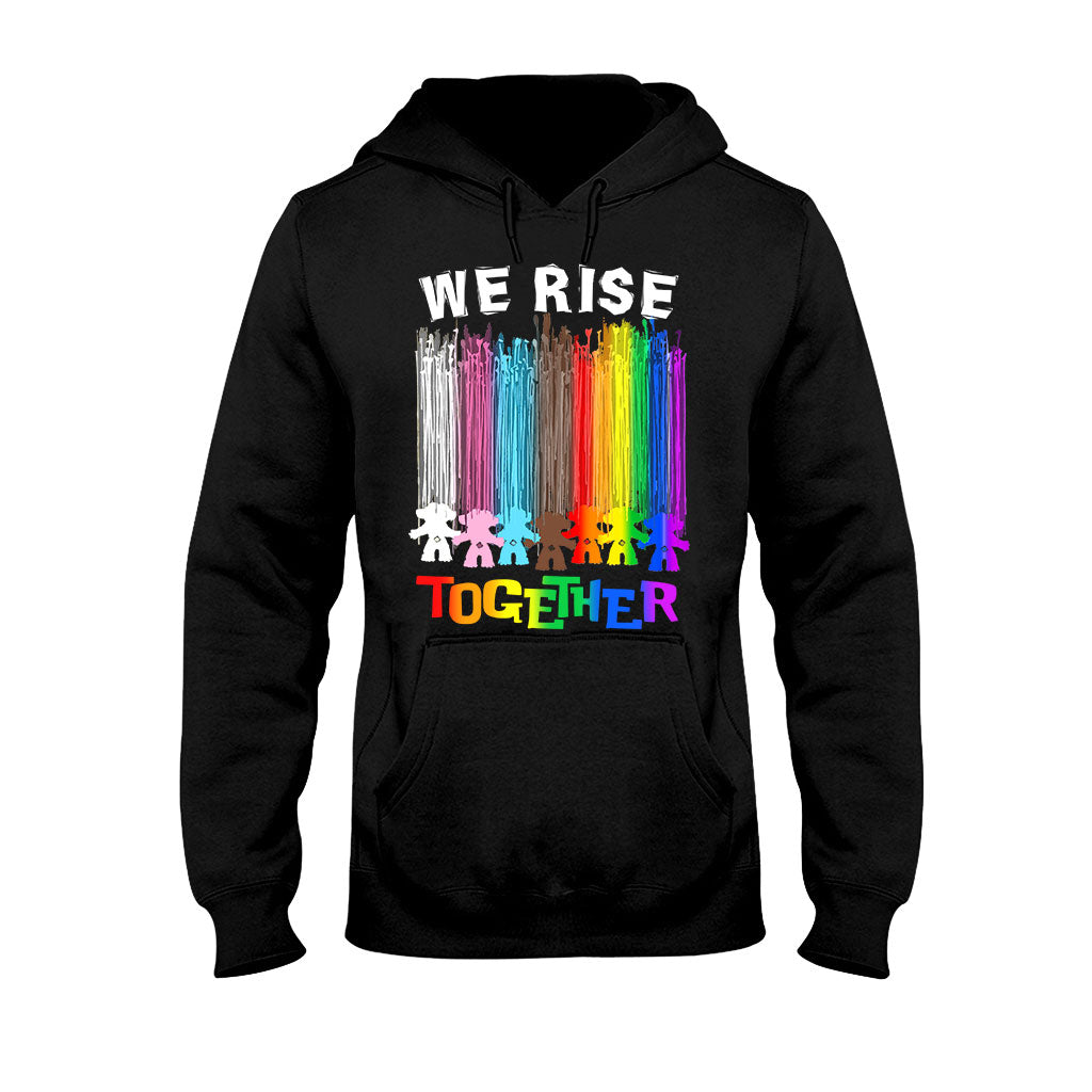 We Rise Together - LGBT Support T-shirt and Hoodie