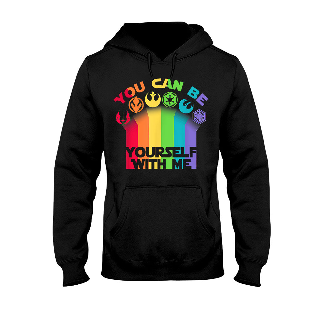 You Can Be Yourself With Me - LGBT Support T-shirt and Hoodie