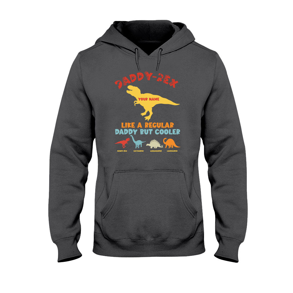 Daddy Rex - Personalized Father's Day Dinosaur T-shirt and Hoodie