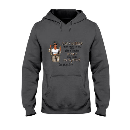 Black Mother - Personalized Mother's Day T-shirt and Hoodie With 3D Pattern Print