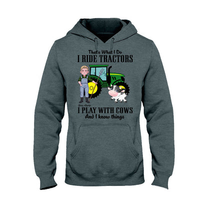 That's What I Do - Personalized Cow T-shirt and Hoodie