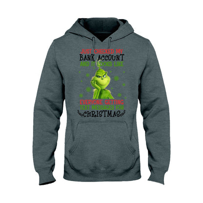 My Bank Account - Christmas Stole Christmas T-shirt and Hoodie