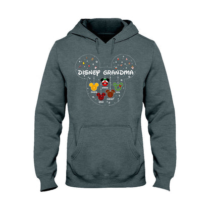 Magical Grandma - Personalized Christmas T-shirt and Hoodie