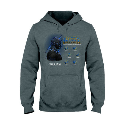 Black Father Cooler - Personalized Marvelous Universe T-shirt and Hoodie