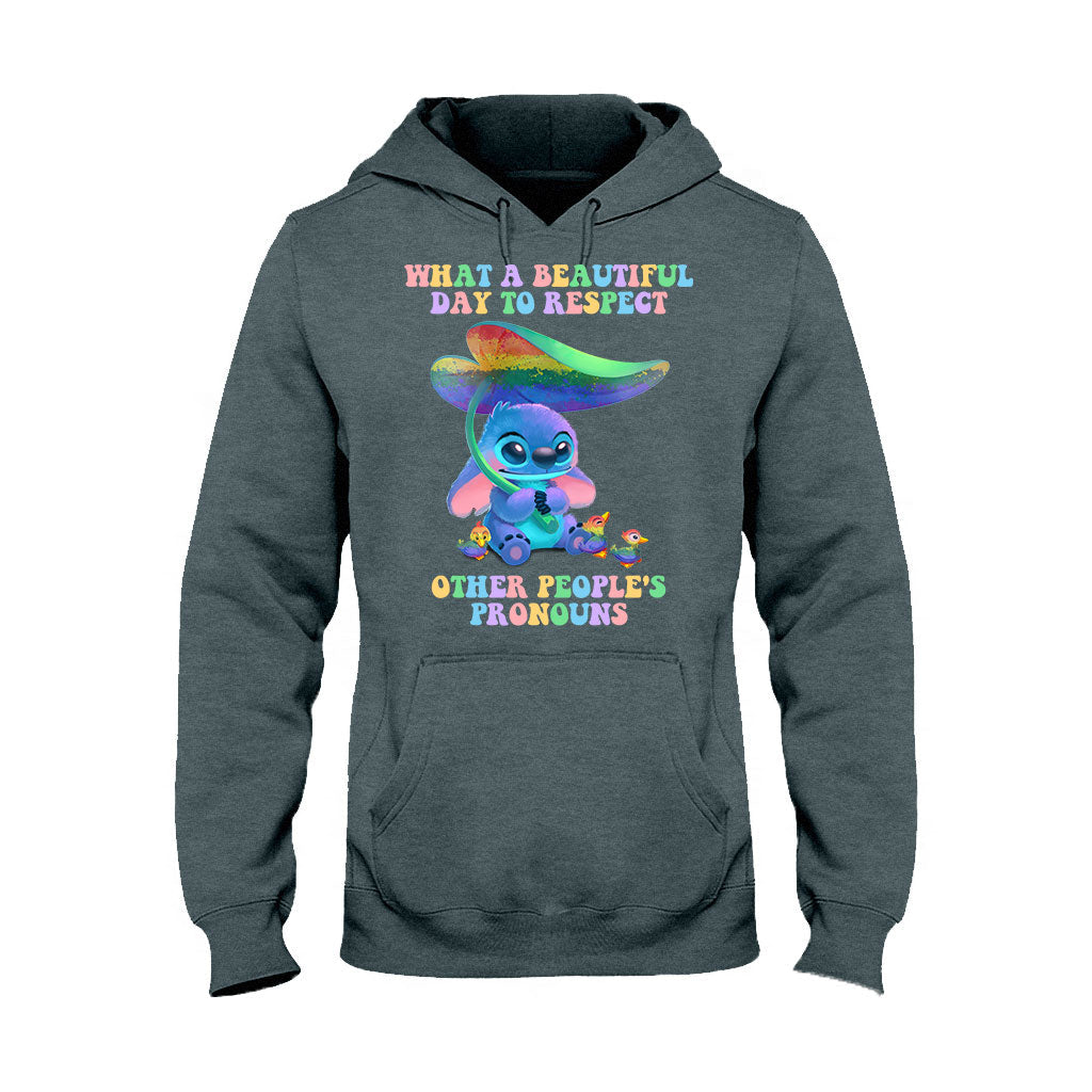 What A Beautiful Day - LGBT Support T-shirt and Hoodie