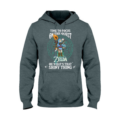 Time To Focus On The Quest The Hero's Legend T-shirt and Hoodie