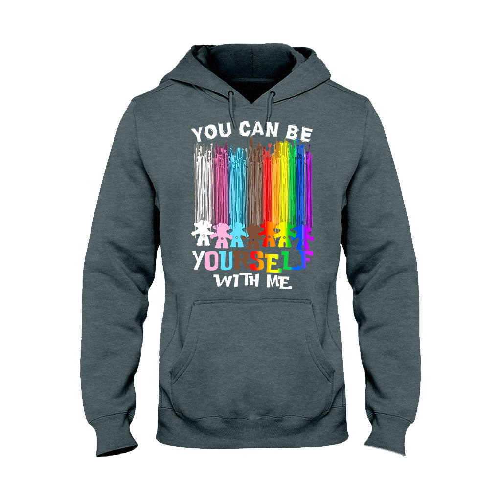 You Can Be Yourself With Me - LGBT Support T-shirt and Hoodie