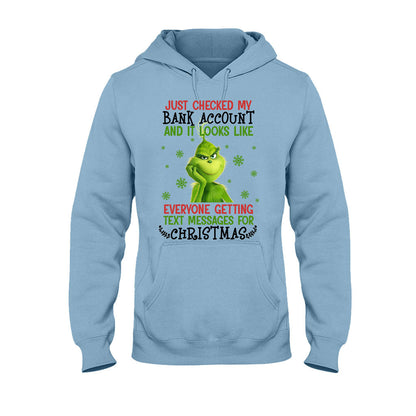 My Bank Account - Christmas Stole Christmas T-shirt and Hoodie