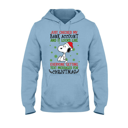 My Bank Account - Christmas T-shirt and Hoodie