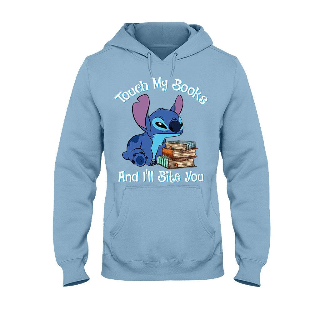 Touch My Books And I'll Bite You -Book T-shirt and Hoodie