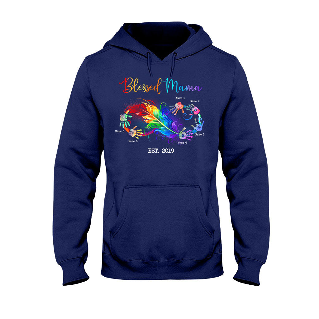 Blessed Mama - Personalized Mother T-shirt and Hoodie