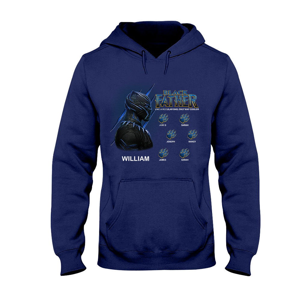 Black Father Cooler - Personalized Marvelous Universe T-shirt and Hoodie