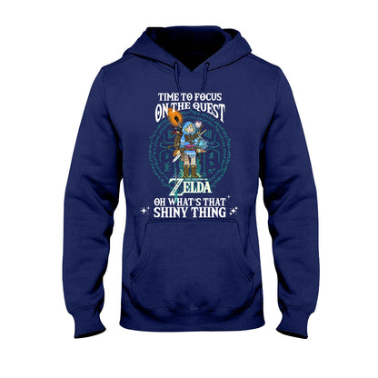 Time To Focus On The Quest The Hero's Legend T-shirt and Hoodie