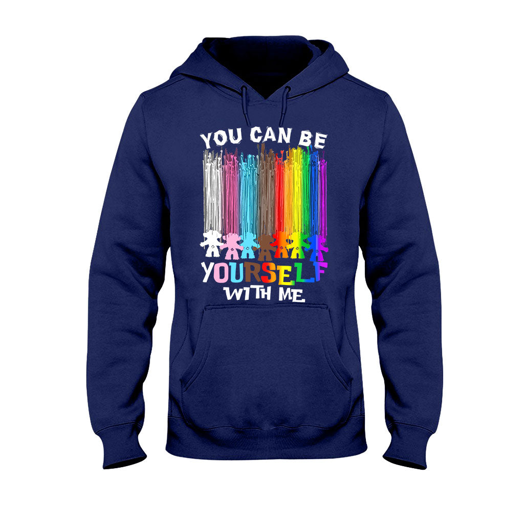 You Can Be Yourself With Me - LGBT Support T-shirt and Hoodie