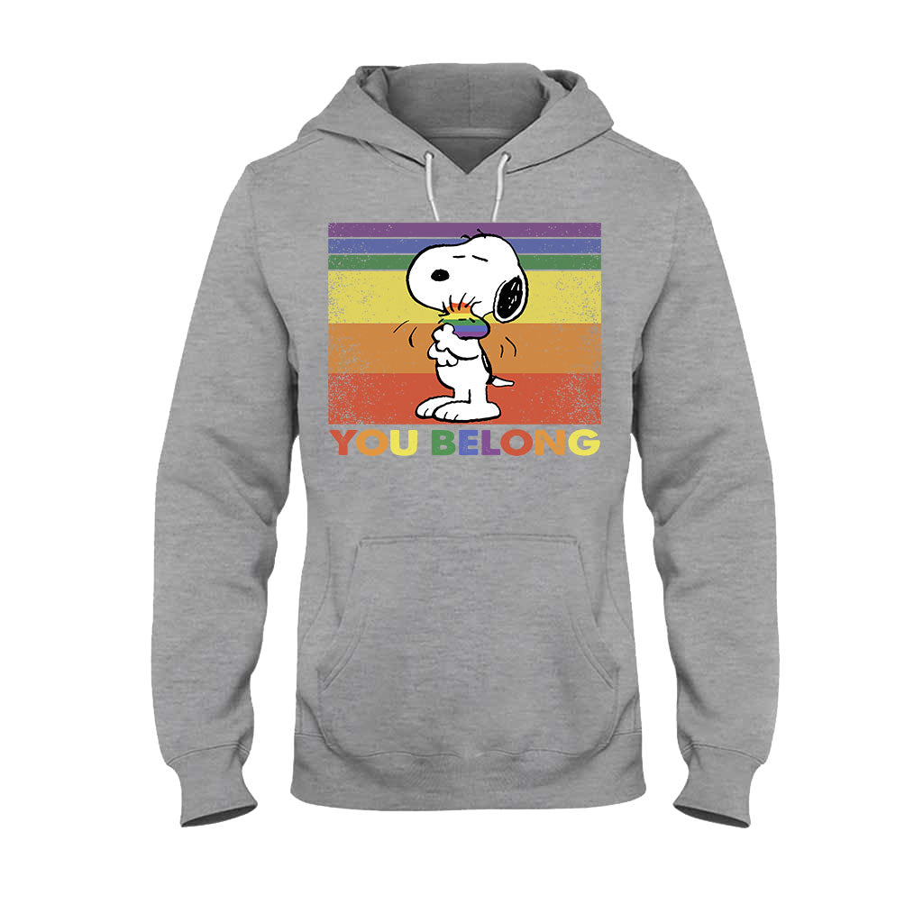 You Belong - LGBT Support T-shirt and Hoodie