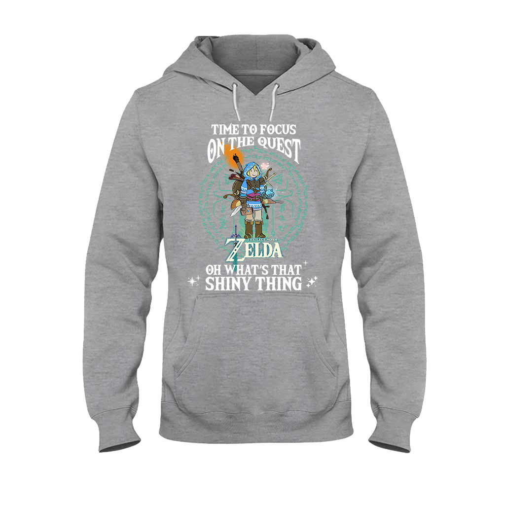 Time To Focus On The Quest The Hero's Legend T-shirt and Hoodie