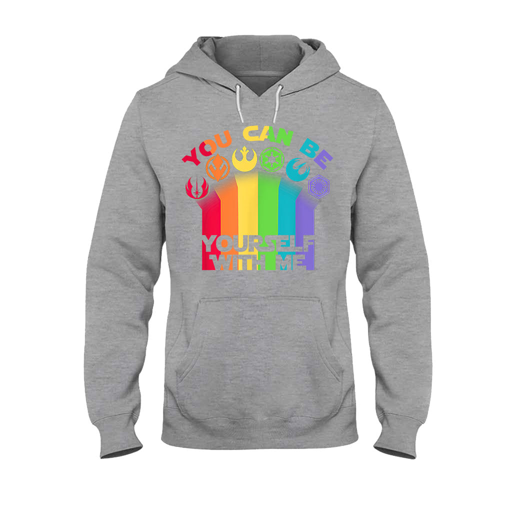 You Can Be Yourself With Me - LGBT Support T-shirt and Hoodie