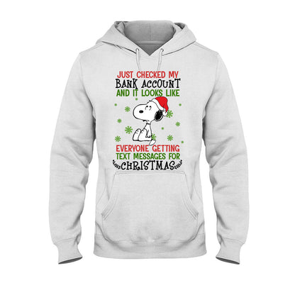 My Bank Account - Christmas T-shirt and Hoodie