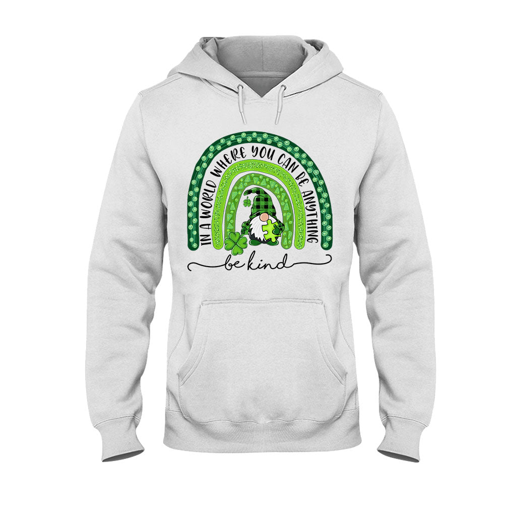 Be Kind - Patrick's Day Autism Awareness T-shirt and Hoodie