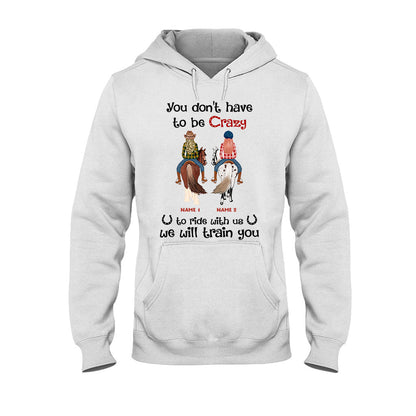 We're Like A Really Small Gang - Personalized Horse T-shirt and Hoodie