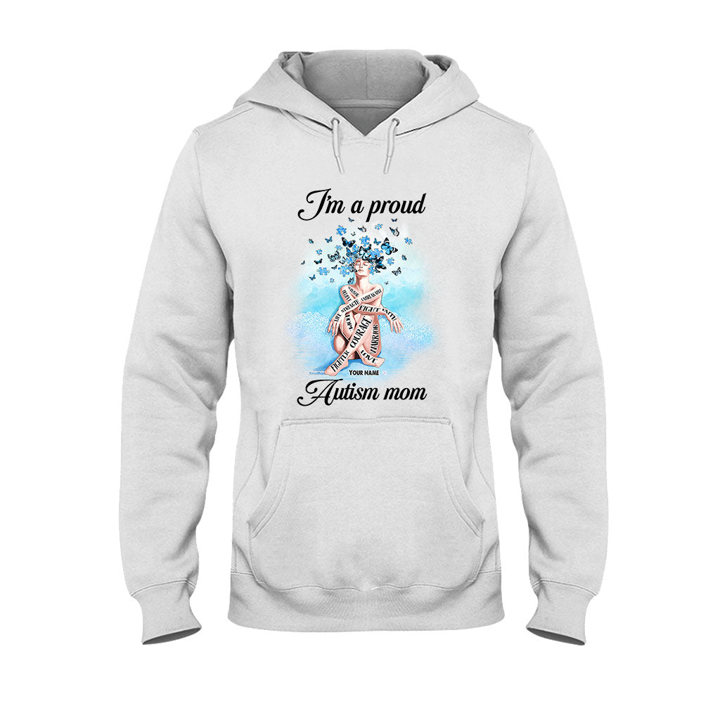 Autism Mom - Personalized Autism Awareness T-shirt and Hoodie