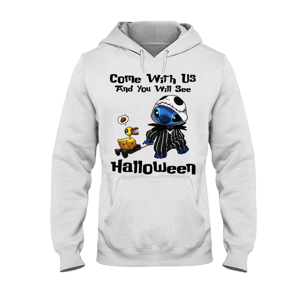 Come With Us - Halloween Ohana T-shirt and Hoodie