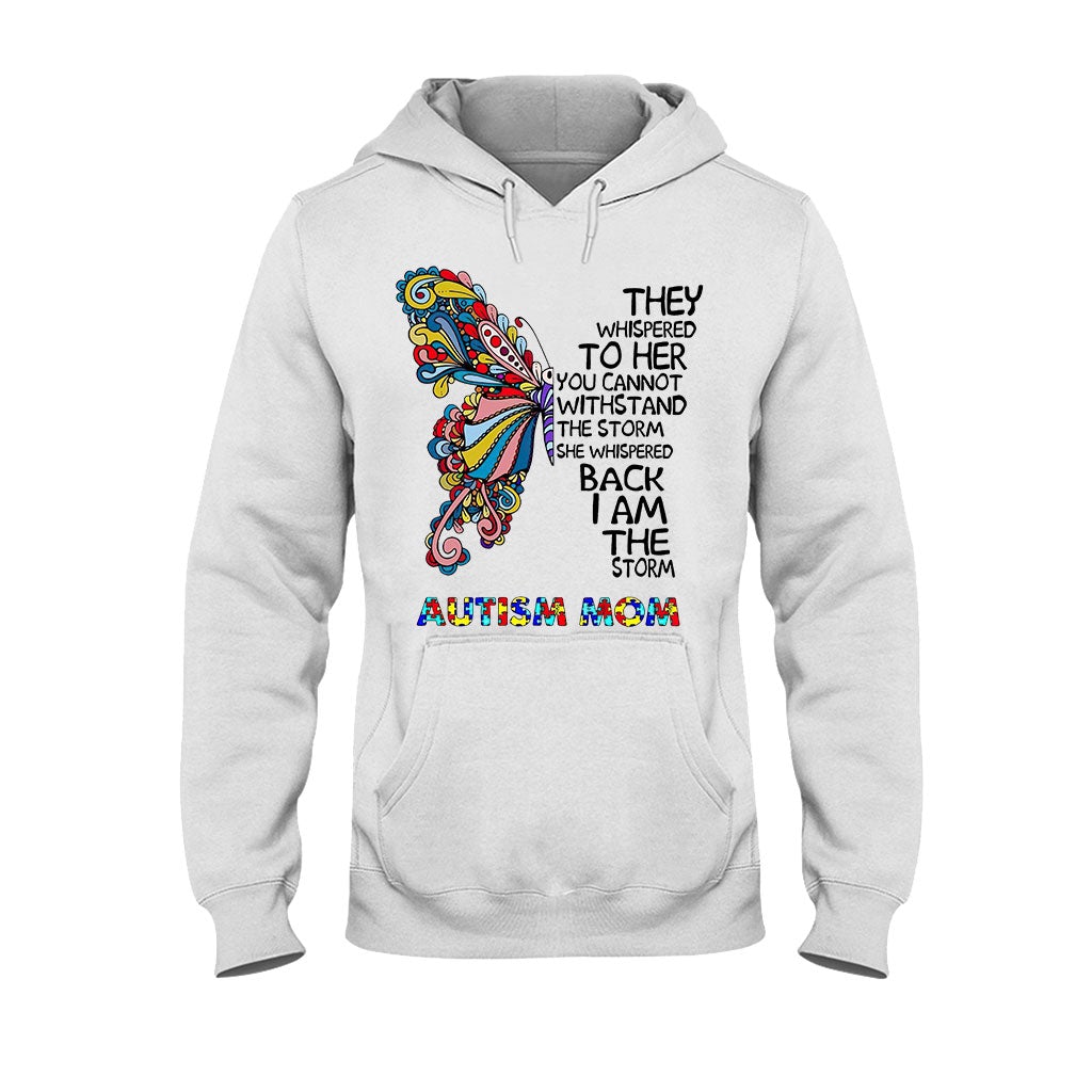 They Whispered To Her  - Autism Awareness T-shirt And Hoodie 062021