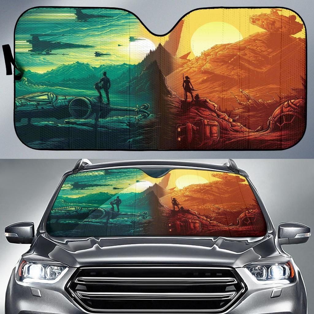 Awaken The Force Car Sunshade 0523