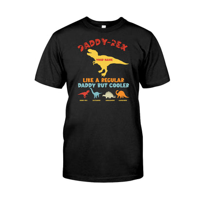 Daddy Rex - Personalized Father's Day Dinosaur T-shirt and Hoodie