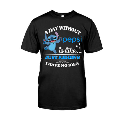 A Day Without - Blue Soft Drink T-shirt and Hoodie