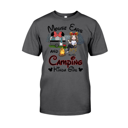 Camping Kinda Girl - Personalized T-shirt and Hoodie