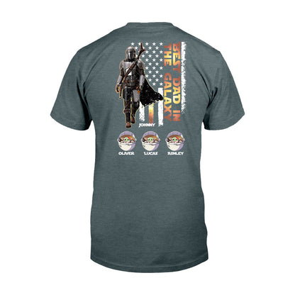 Best Dad In The Galaxy Just Ask - Personalized The Force T-shirt and Hoodie