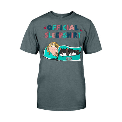 Cat Official Sleepshirt - Personalized Cat T-shirt and Hoodie