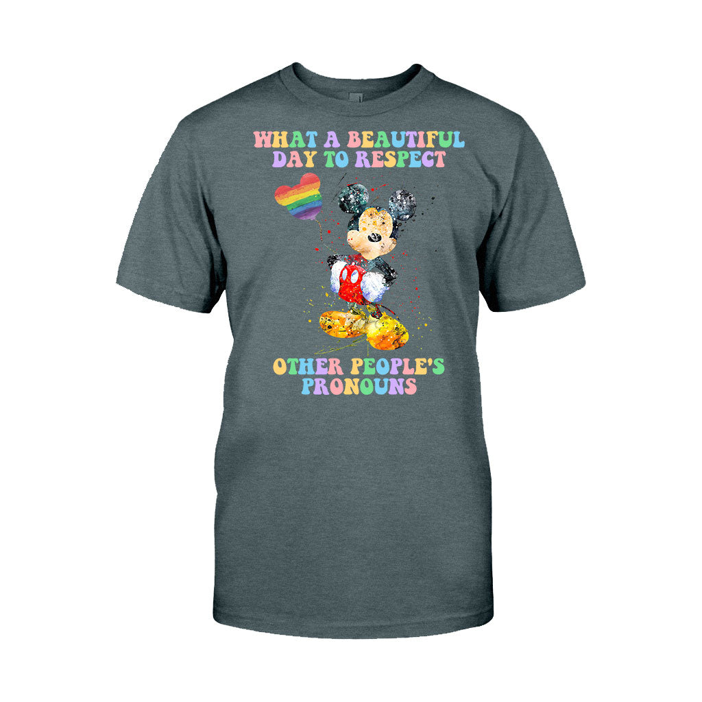 What A Beautiful Day - LGBT Support T-shirt and Hoodie