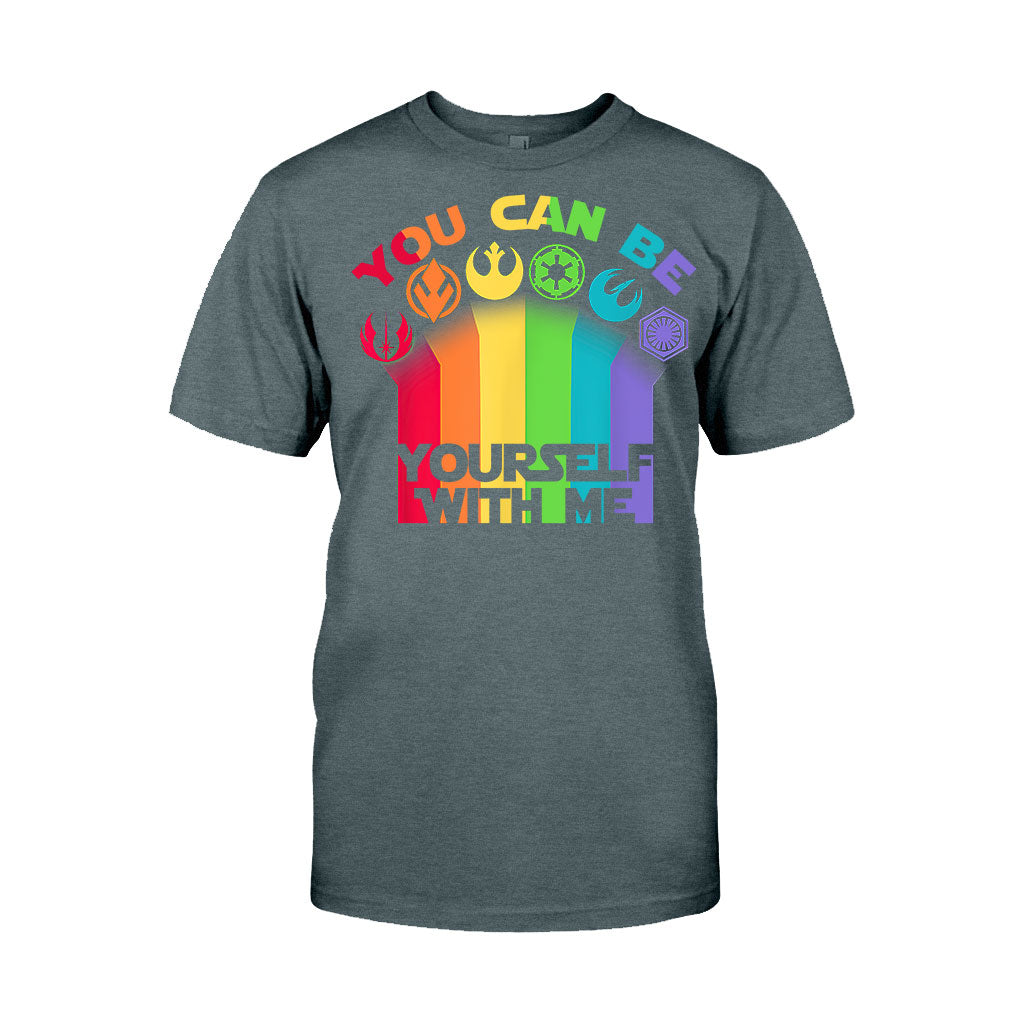 You Can Be Yourself With Me - LGBT Support T-shirt and Hoodie