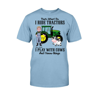 That's What I Do - Personalized Cow T-shirt and Hoodie