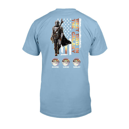 Best Dad In The Galaxy Just Ask - Personalized The Force T-shirt and Hoodie