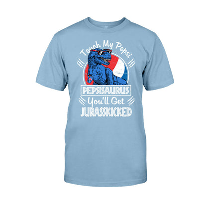 Touch My Drink - Blue Soft Drink T-shirt and Hoodie