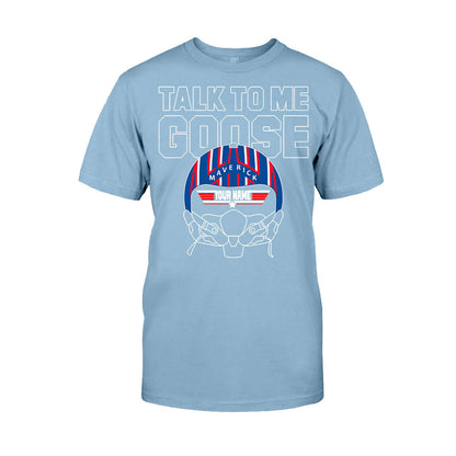 Talk To Me - Personalized Top Gun T-shirt and Hoodie