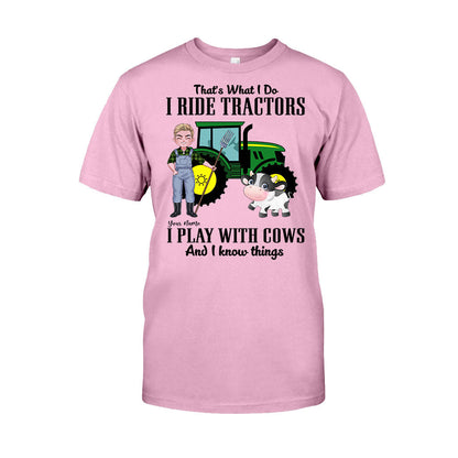 That's What I Do - Personalized Cow T-shirt and Hoodie