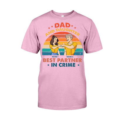 Best Partner In Crime - Personalized Father's Day T-shirt and Hoodie