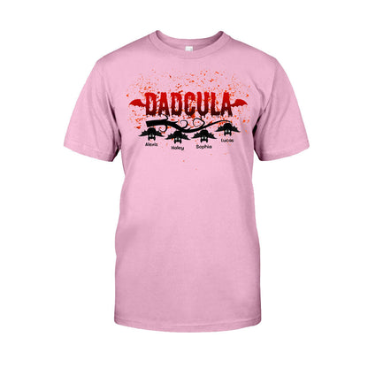 Dadcula - Personalized Halloween Father T-shirt and Hoodie