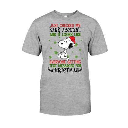 My Bank Account - Christmas T-shirt and Hoodie