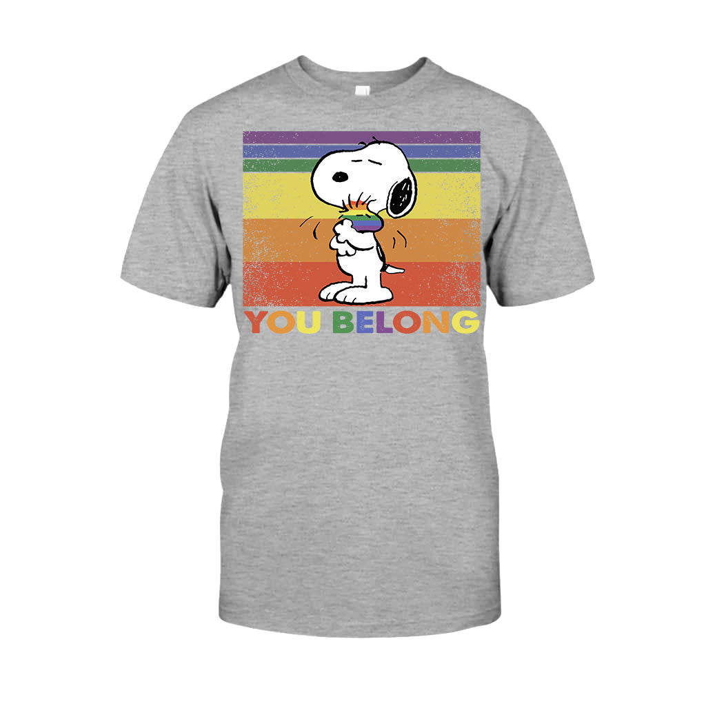 You Belong - LGBT Support T-shirt and Hoodie