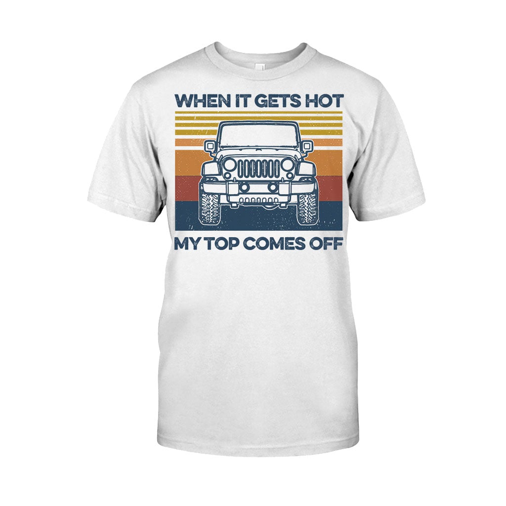 When It Gets Hot Car - T-shirt and Hoodie 112021